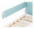 Детская кровать Denvas с бортиком и ящиками эвкалипт