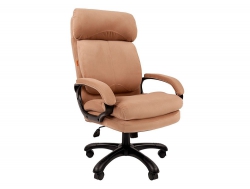 Кресло Chairman Home 505 Россия ткань Т-10 бежевый (черный пластик)
