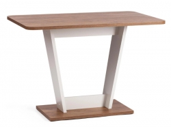 Стол обеденный TIBI нераздвижной Дуб Канзас/Пепел