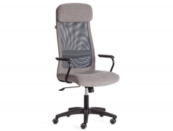 Кресло PROFIT (мп) флок серый