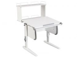 Парта СУТ.24-01-Д белый с серым