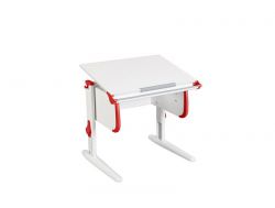 Парта СУТ 24 белый с красным