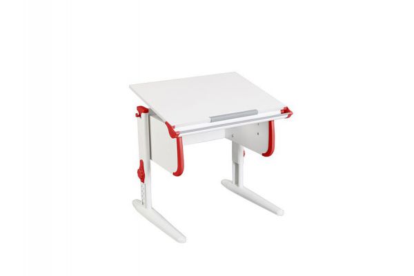 Парта СУТ 24 белый с красным