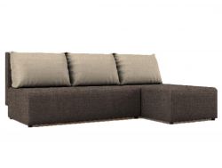 Угловой диван коричневый Алиса Savana Hazel-Camel