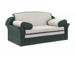 Диван-кровать Рик-1200 Вариант 7 морской, сливочный