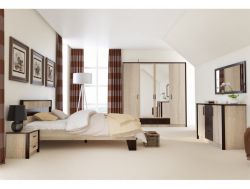 Спальня модульная Эшли Венге/Дуб сонома