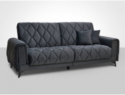 Диван Флирт 5 со съемным чехлом Торонто графит