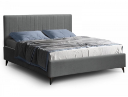 Кровать Фрейм 1200 Страйп высокие ножки вивальди 34