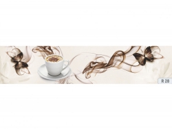 Кухонный фартук глянцевый R-28