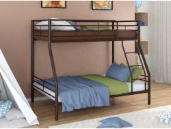 Двухъярусная кровать Гранада 2 Коричневая