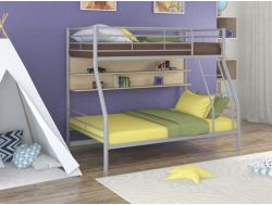 Двухъярусная кровать Гранада 2 П Серая