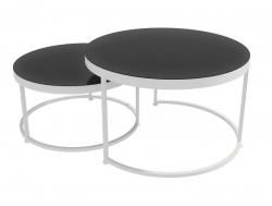 Стол журнальный Остин Лакобель черный