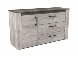 Комод Денвер Риббек серый