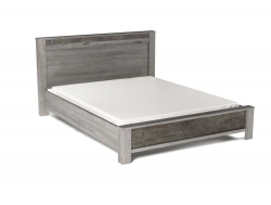 Кровать Люкс 1600 Денвер Риббек серый