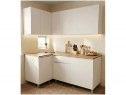 Кухонный гарнитур угловой 1000*1600 мм с двумя столешницами