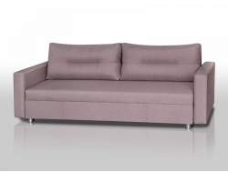 Диван Комфорт с прямыми подлокотниками ткань латте