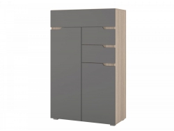 Комод Анталия Графит софт