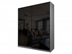 Шкаф-купе Max МШ-23-6-16-22 черная пленка