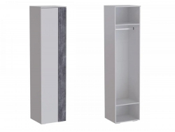 Пенал МС Ливерпуль Белый/Бетон Темный