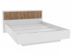 Кровать парящая 1400 мм МС Софи Белый/Дуб Вотан