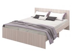 Кровать Мона 1600 ясень шимо светлый