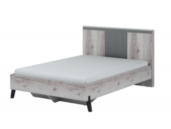 Кровать с ножками 1600 Ольга 3 дуб делано