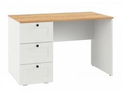 Стол письменный 12.159 Остин Белый шагрень