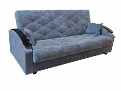 Диван Престиж-16 НПБ ткань Joy-12 серый