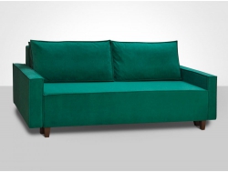 Диван-кровать Рио 4 Эффект дарк грин