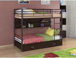 Двухъярусная кровать Севилья 3 ПЯ Коричневая