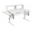 Парта СУТ.25-02-Д2 белый с серым