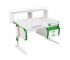 Парта СУТ.25-04-Д2 белый с зеленым