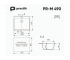 Мойка Practik PR-M 490-002 слоновая кость