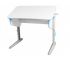 Парта СУТ 46 с задней полкой белый-ниагара