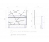 Тумба Geometry 800-0-2 умывальник 9696 бетон