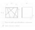 Тумба Geometry 500-0-1 Como навесная бетон