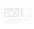 Тумба Geometry 700-0-1 Como навесная бетон