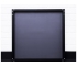 Зеркало Corsica 600х600 black alum без подсветки Sansa