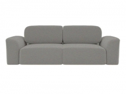 Диван прямой Сольхейм Грей рогожка