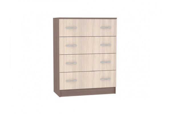 Комод 4 ящика КМ 554 Басса ясень
