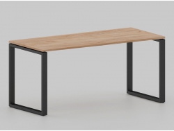 Стол с эффектом парения Лофт О-образные опоры черные ЛО.Кпо_7 700х1200 мм