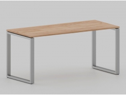 Стол с эффектом парения Лофт О-образные опоры серые ЛО.Кпо_7 700х1800 мм