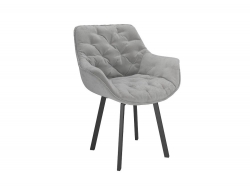 Стул Квинта велюр тенерифе грей