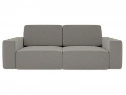 Диван прямой Сунндал Грей рогожка