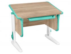 Парта СУТ 41 сонома-аквамарин