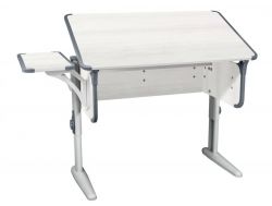 Парта СУТ 43 с полкой рамух-серый