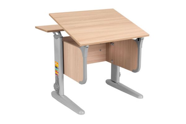 Парта СУТ 47 с полкой ясень