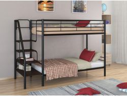 Двухъярусная кровать Толедо черный-венге