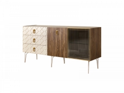 Комод для гостиной 1.6 Bogemia Woodline Wood Farfale БМКМ-4 [5][10] (Woodline)