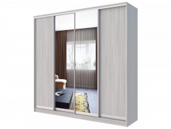 Шкаф-купе Хит 22-4-24/2-1551 шимо светлый